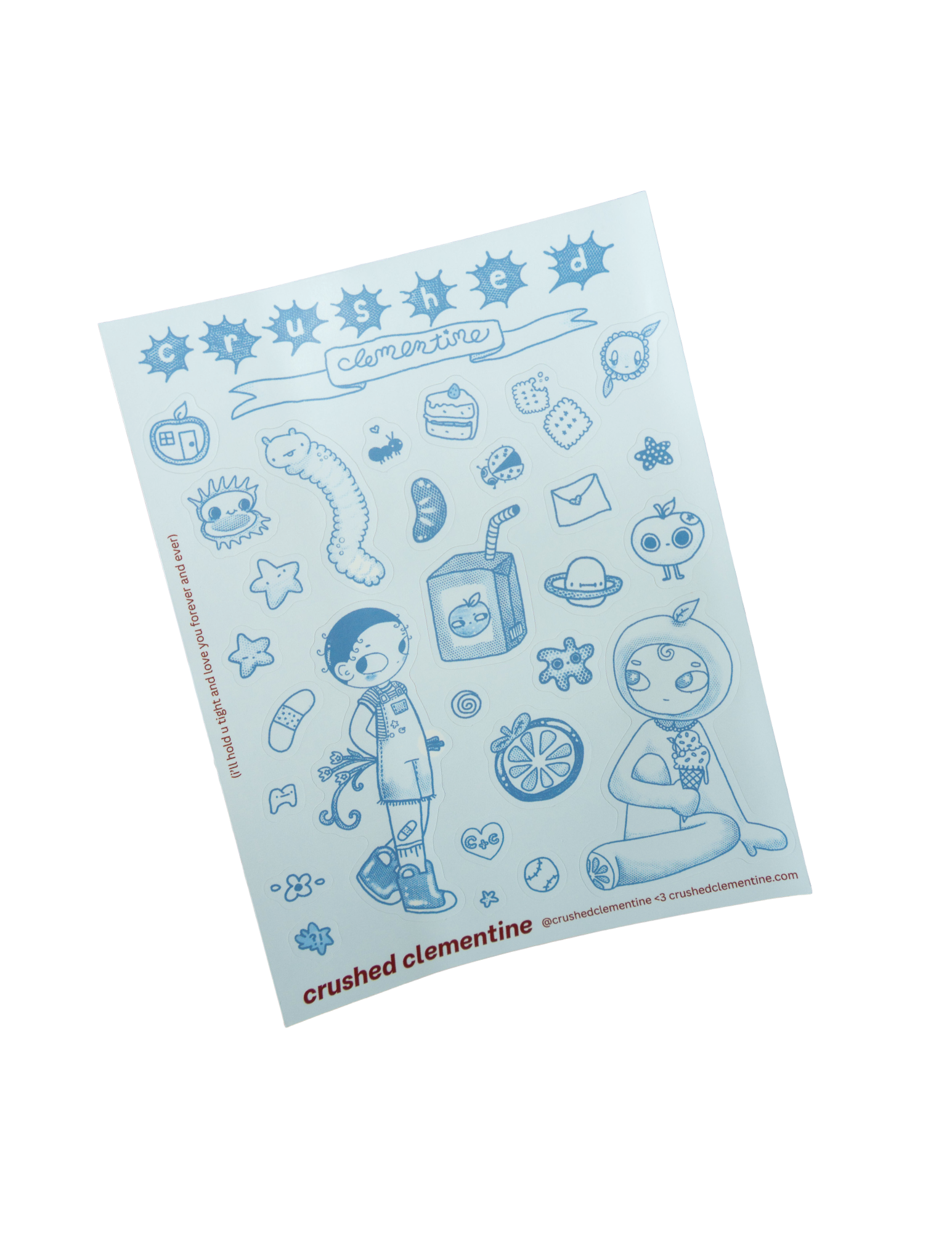 clem sticker sheet