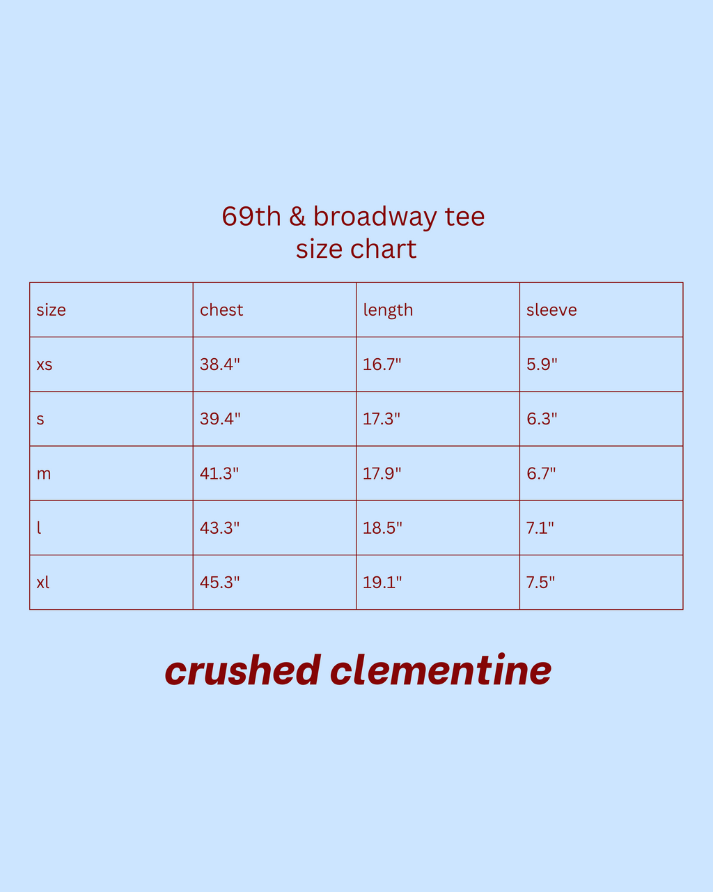 69th & broadway tee