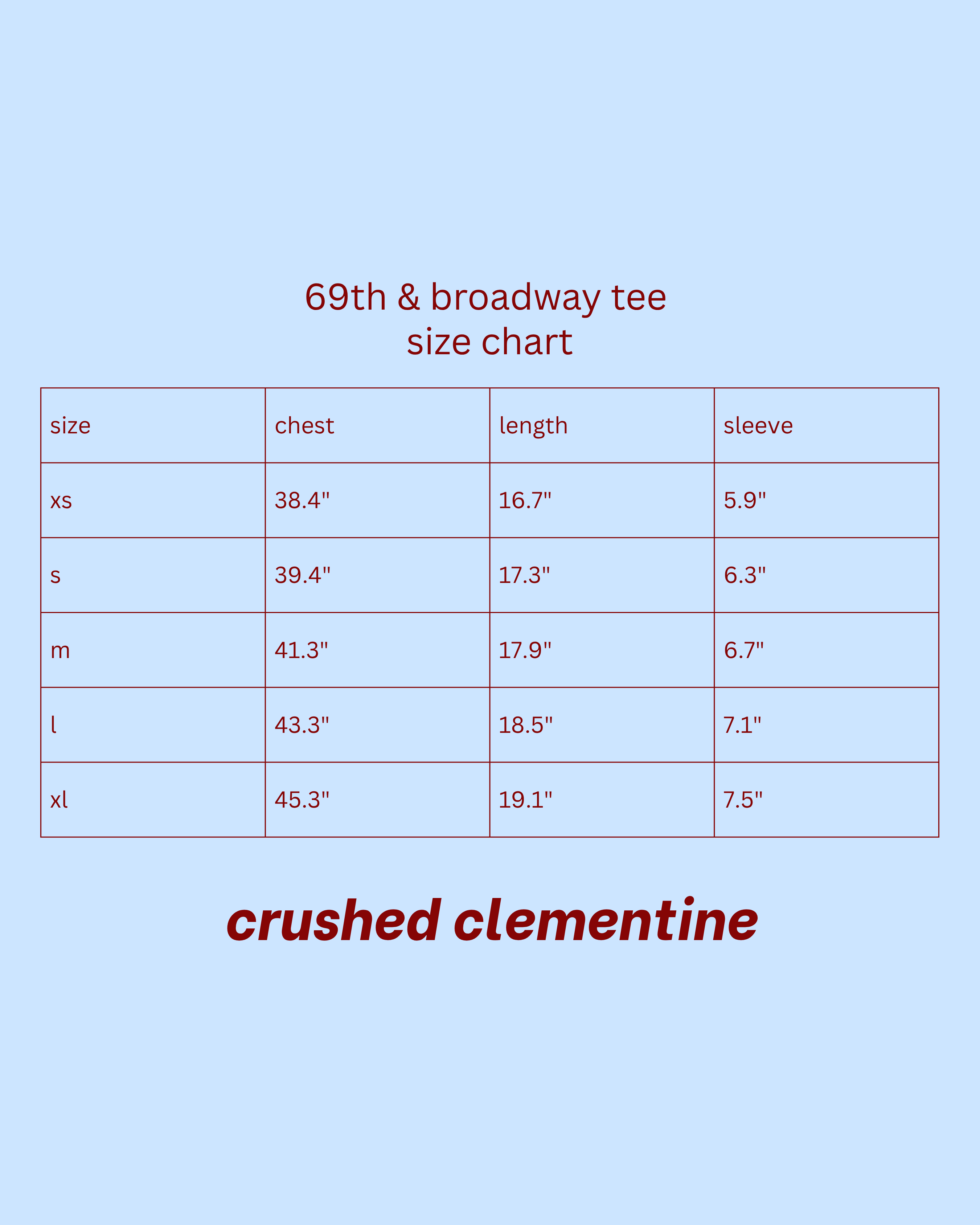 69th & broadway tee