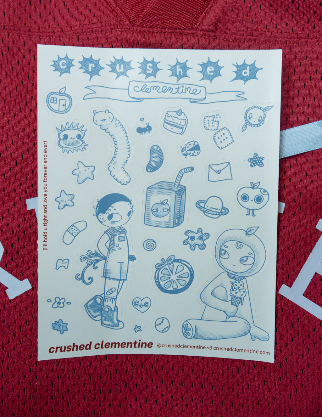 clem sticker sheet