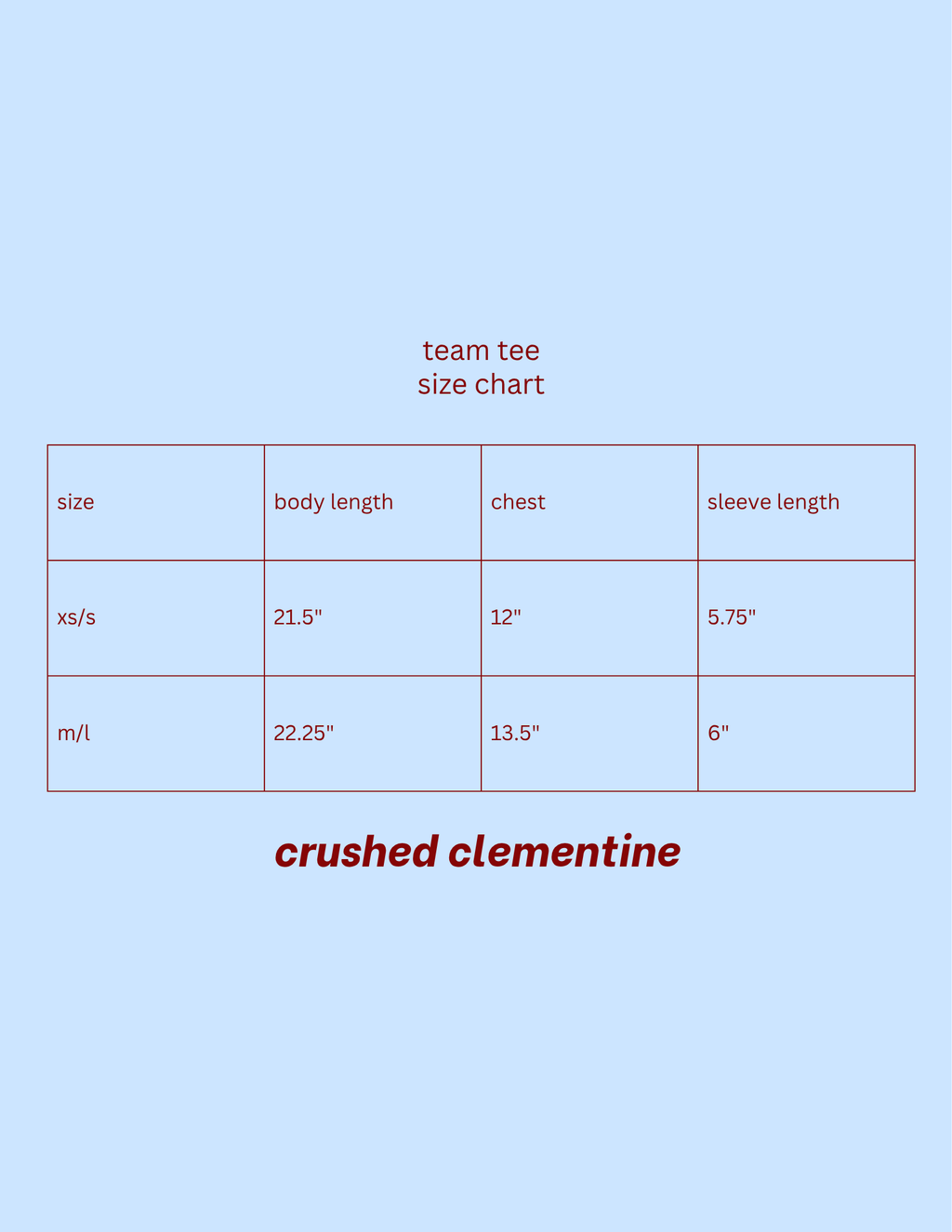 team tee